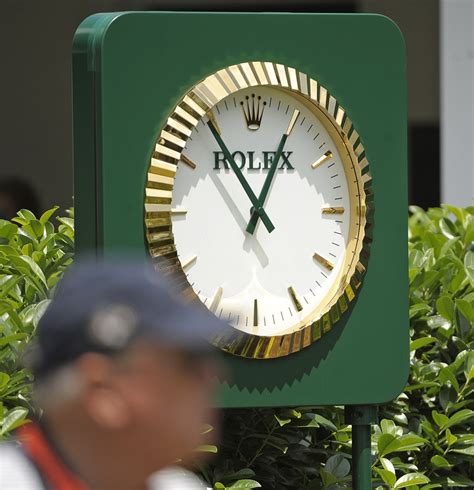 rolex golf course clock|rolex golf clock for sale.